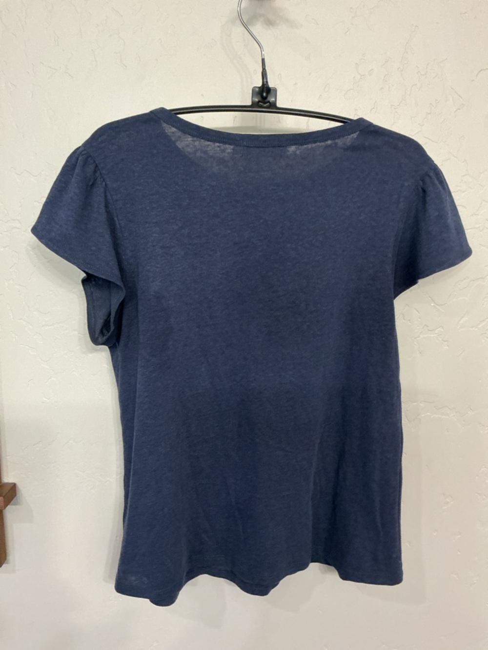 Carve Designs Navy Flutter tee, S - Picture 4 of 9